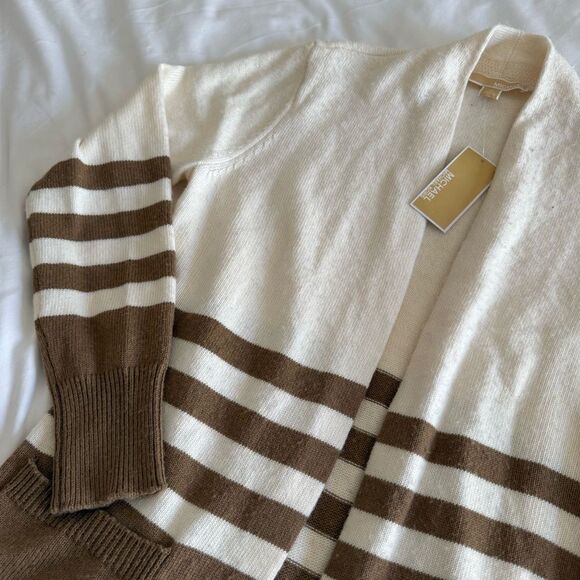 Michael Kors Cream Knit Sweater - Picture 2 of 11